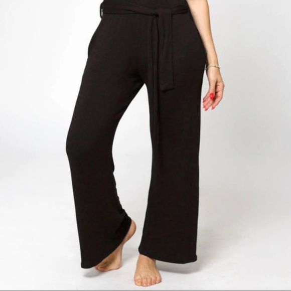 Lav & Kush Tencel Knit Romper NWT XL, made in Canada - Picture 3 of 6